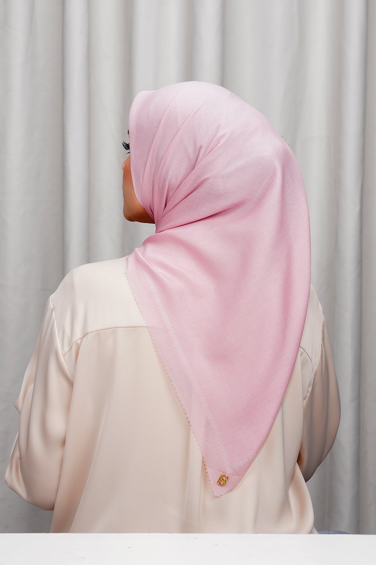 Today's Scarf - Rose Quartz