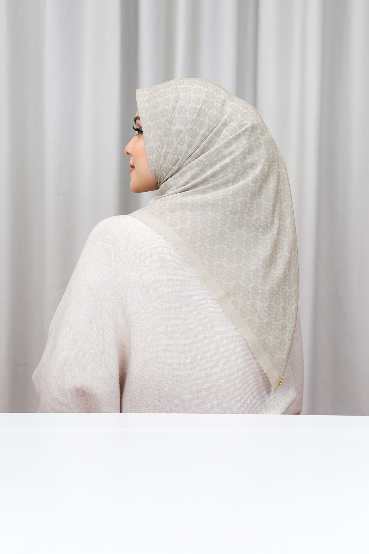 Wicker Voile Square - Birch