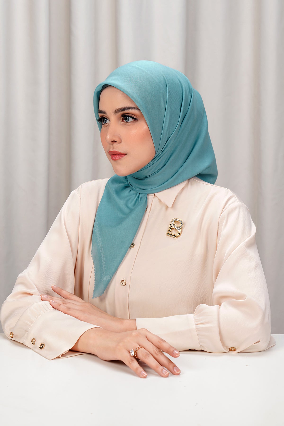 Today's Scarf - Cameo Blue