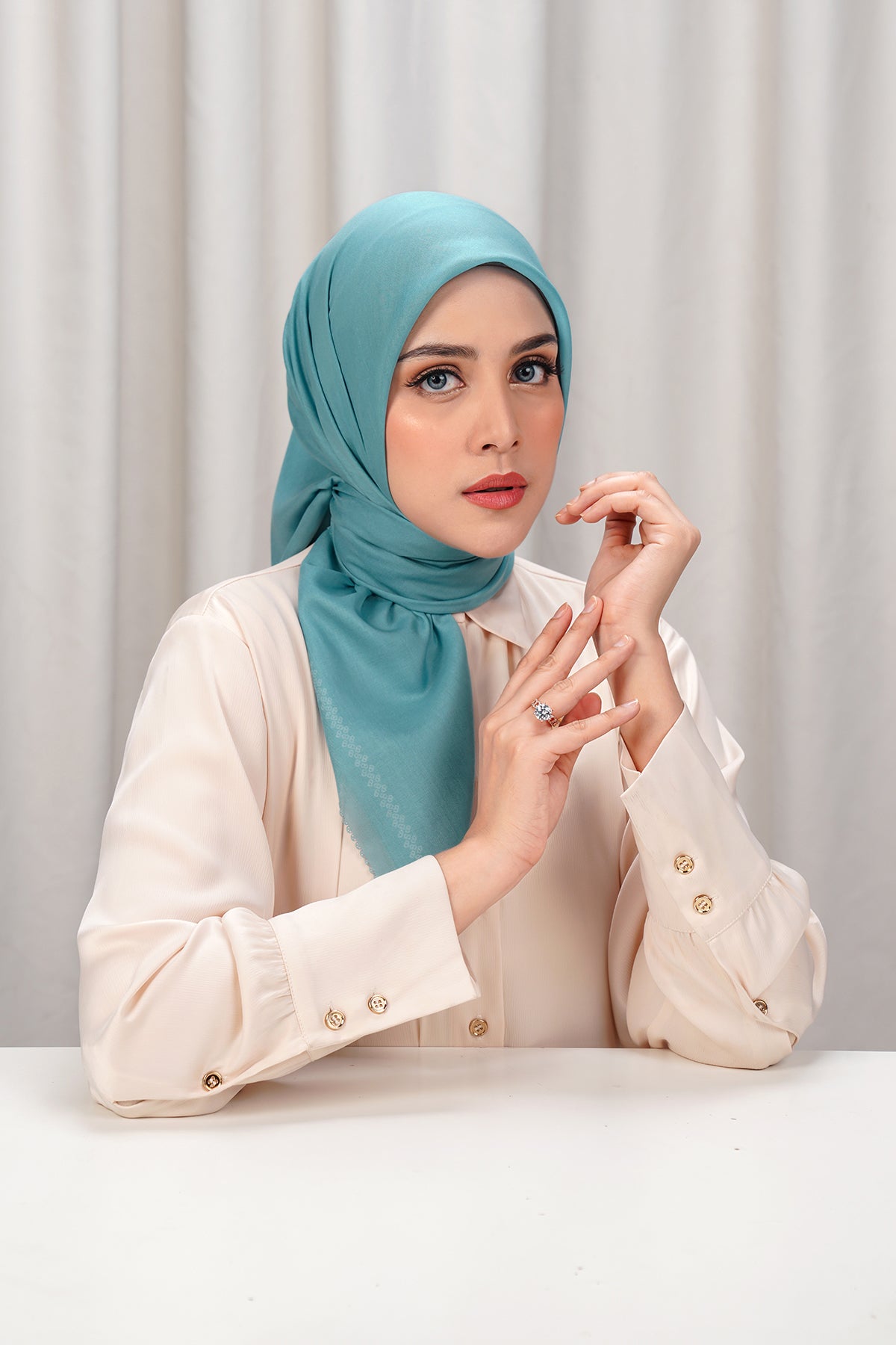 Today's Scarf - Cameo Blue