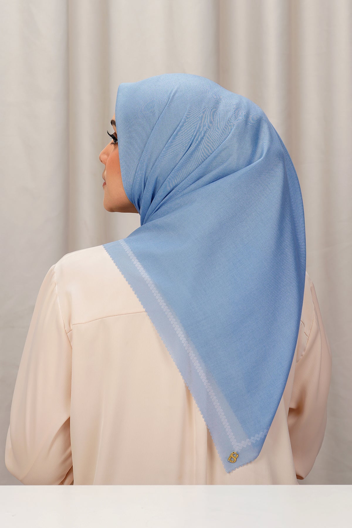 Today's Scarf - Cashmere Blue