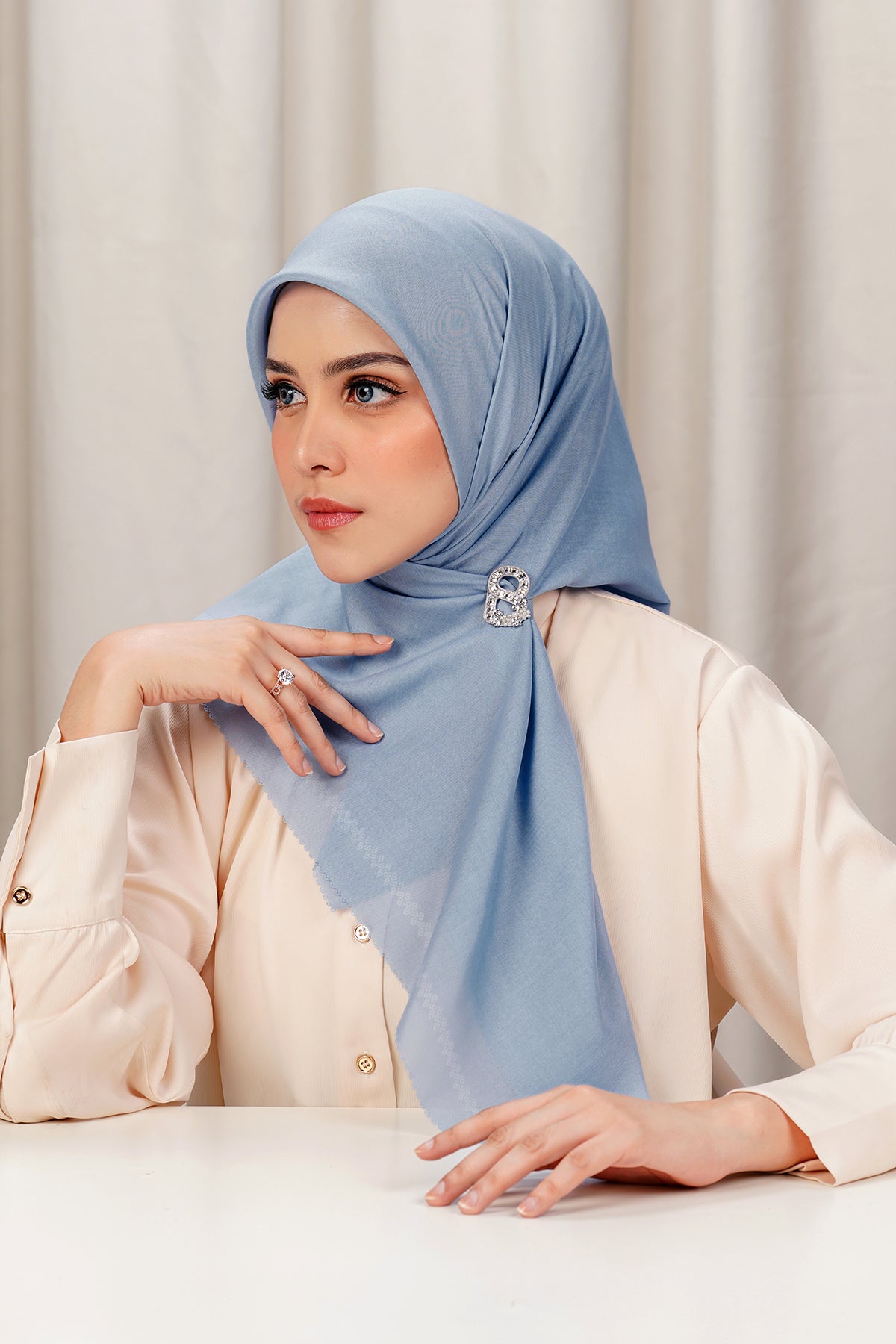 Today's Scarf - Celestial Blue