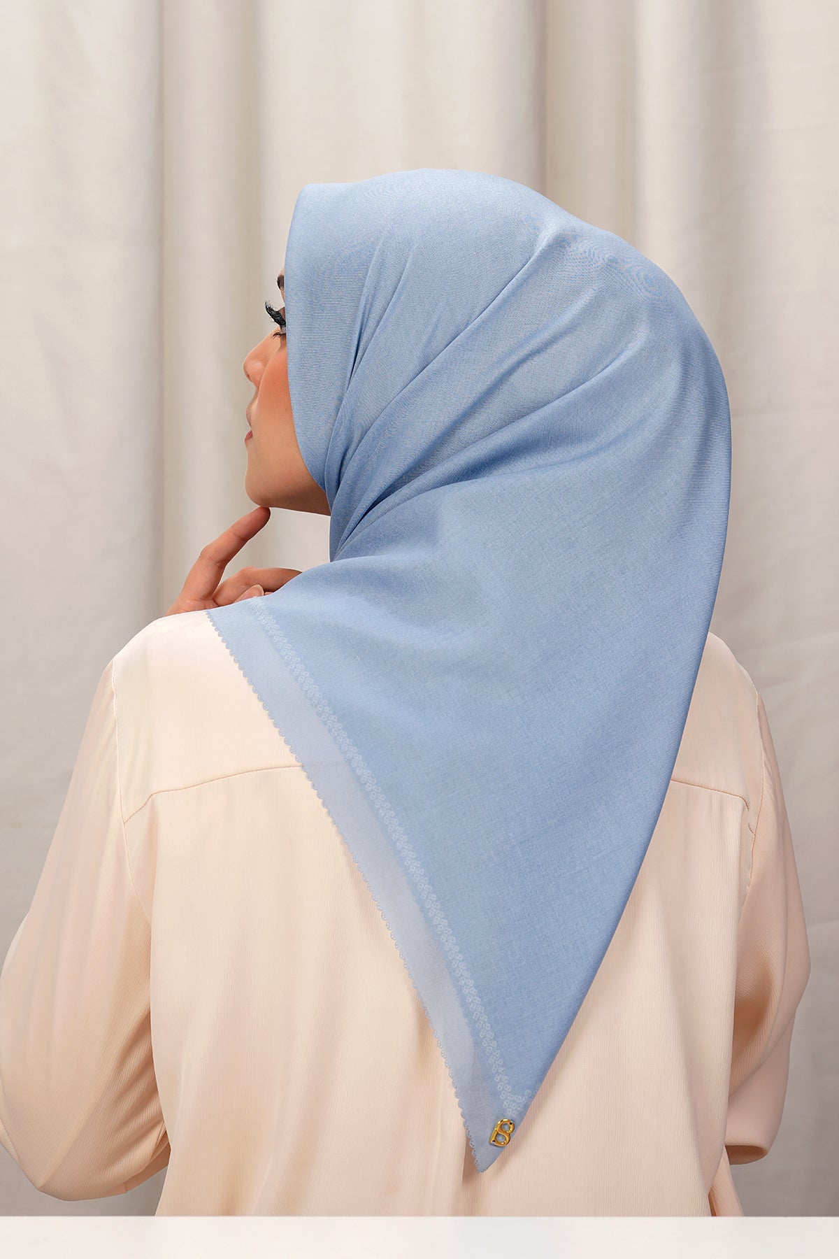 Today's Scarf - Forever Blue