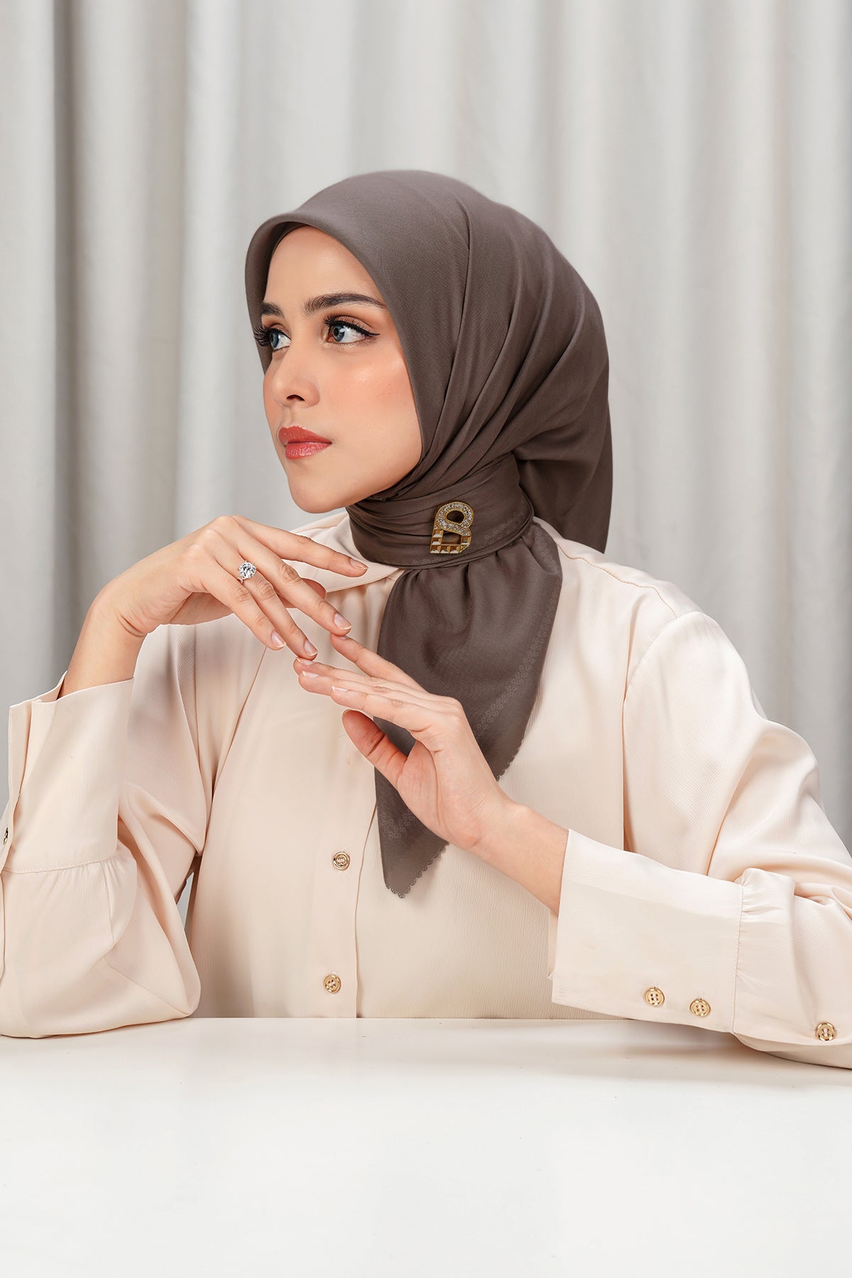 Today's Scarf - Iron