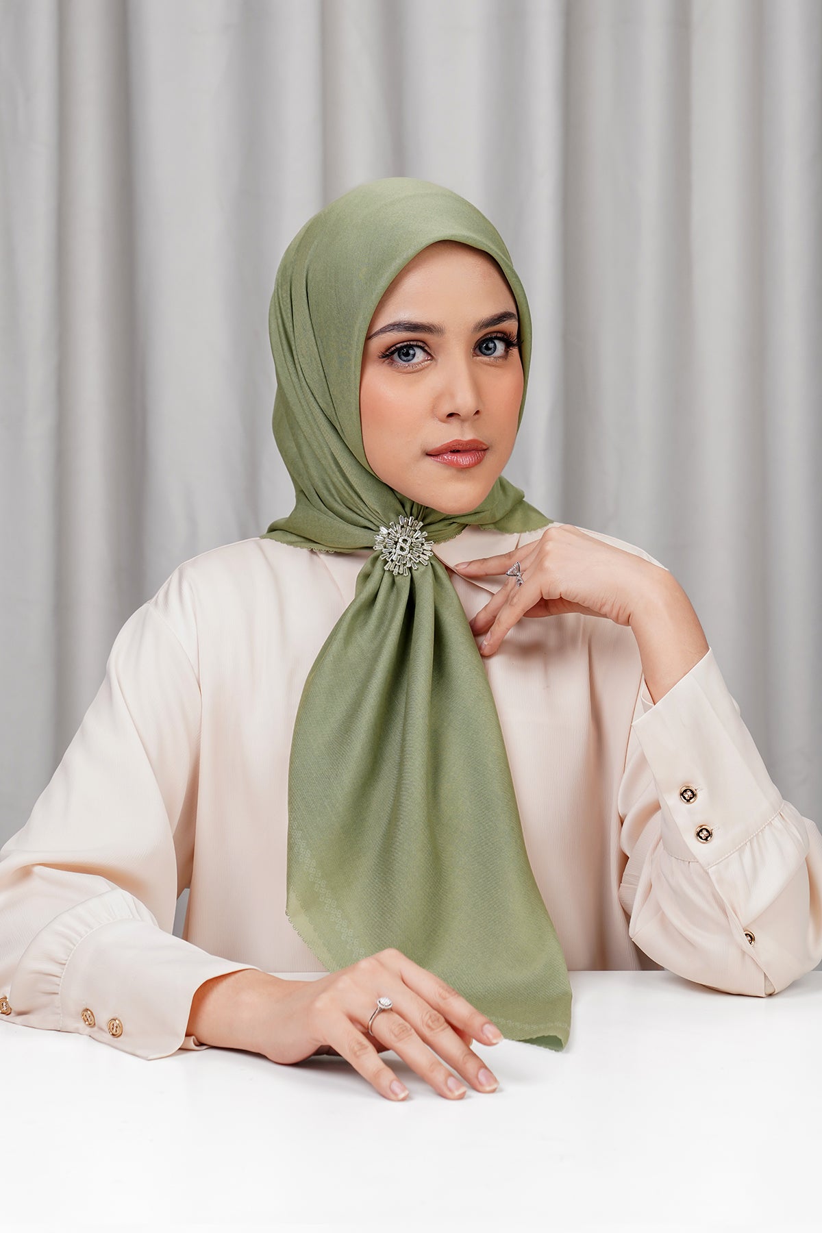 Today's Scarf - Sage