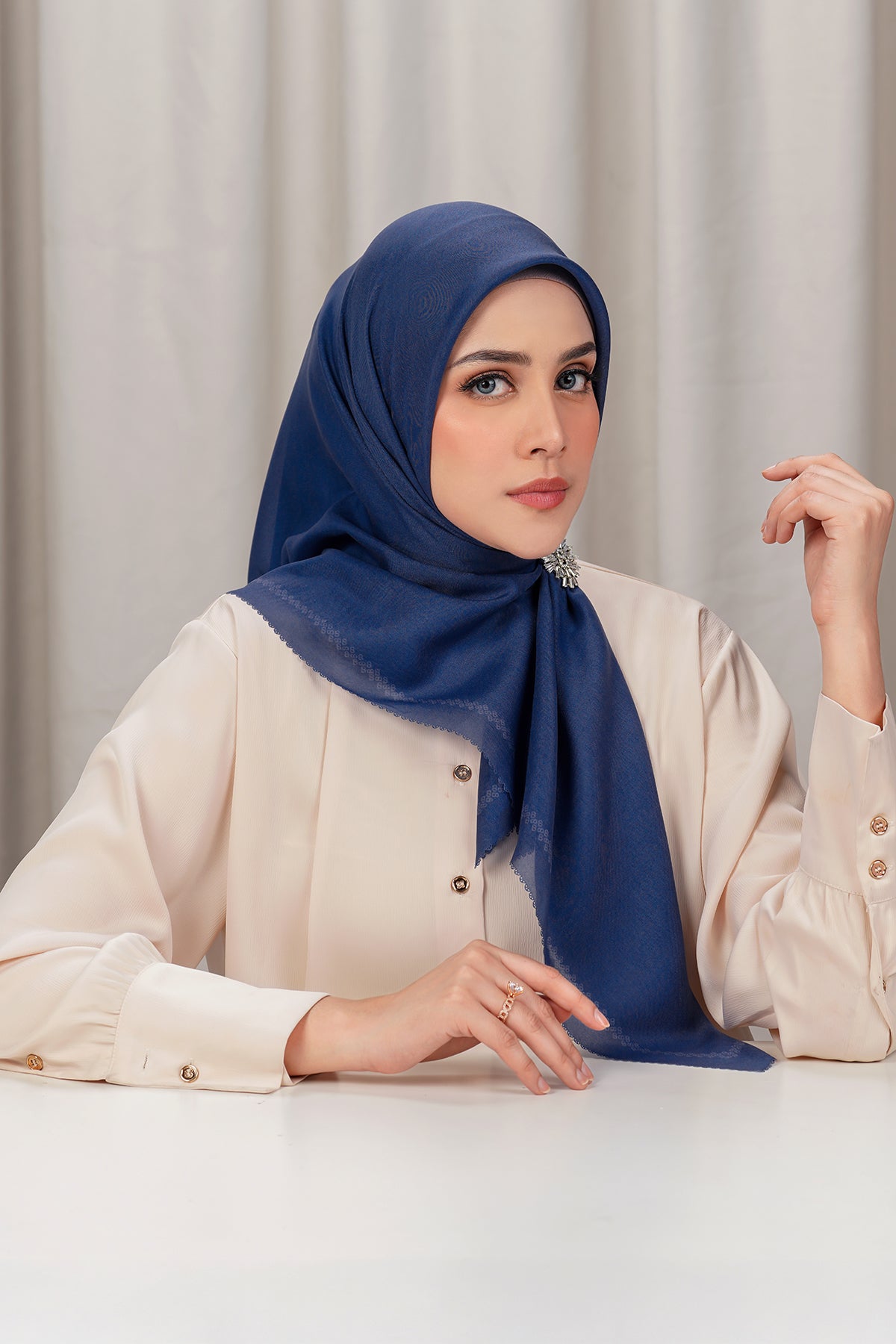 Today's Scarf - Skipper Blue