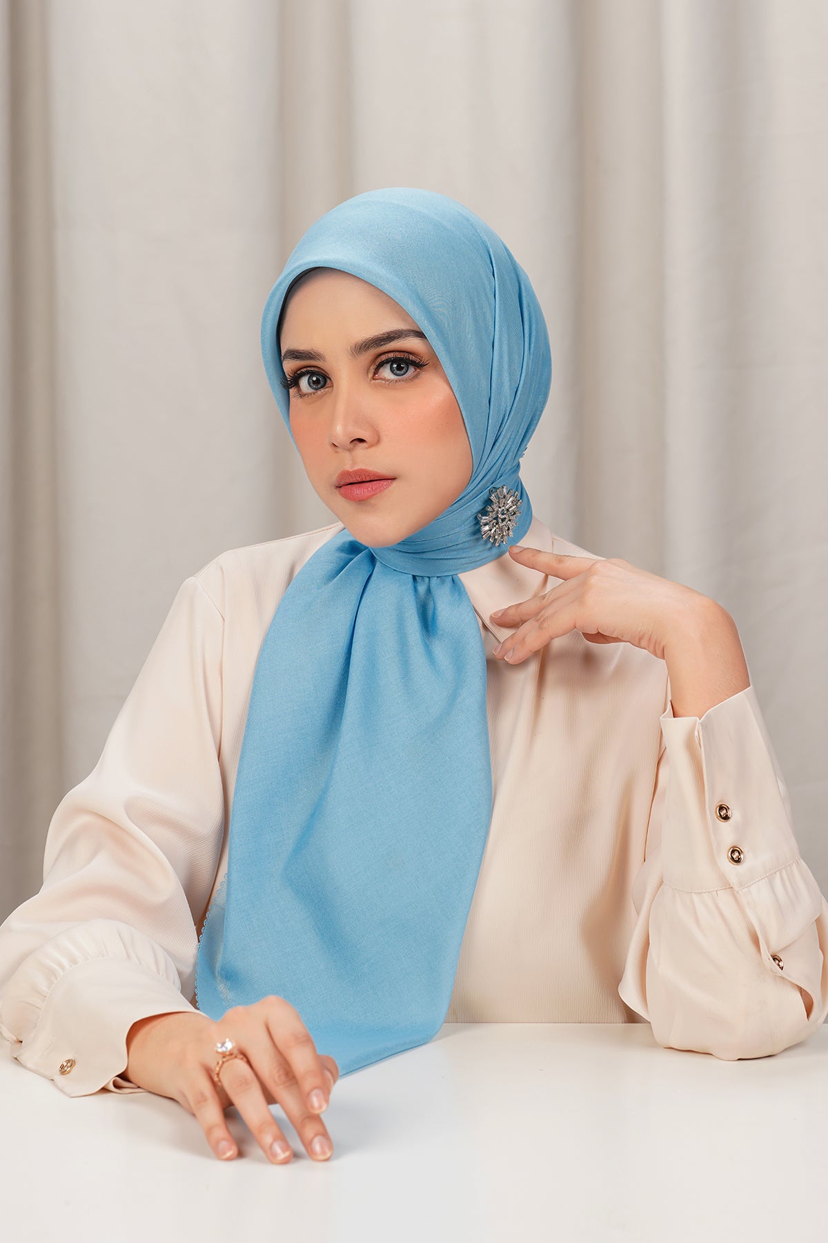 Today's Scarf - Sky Blue