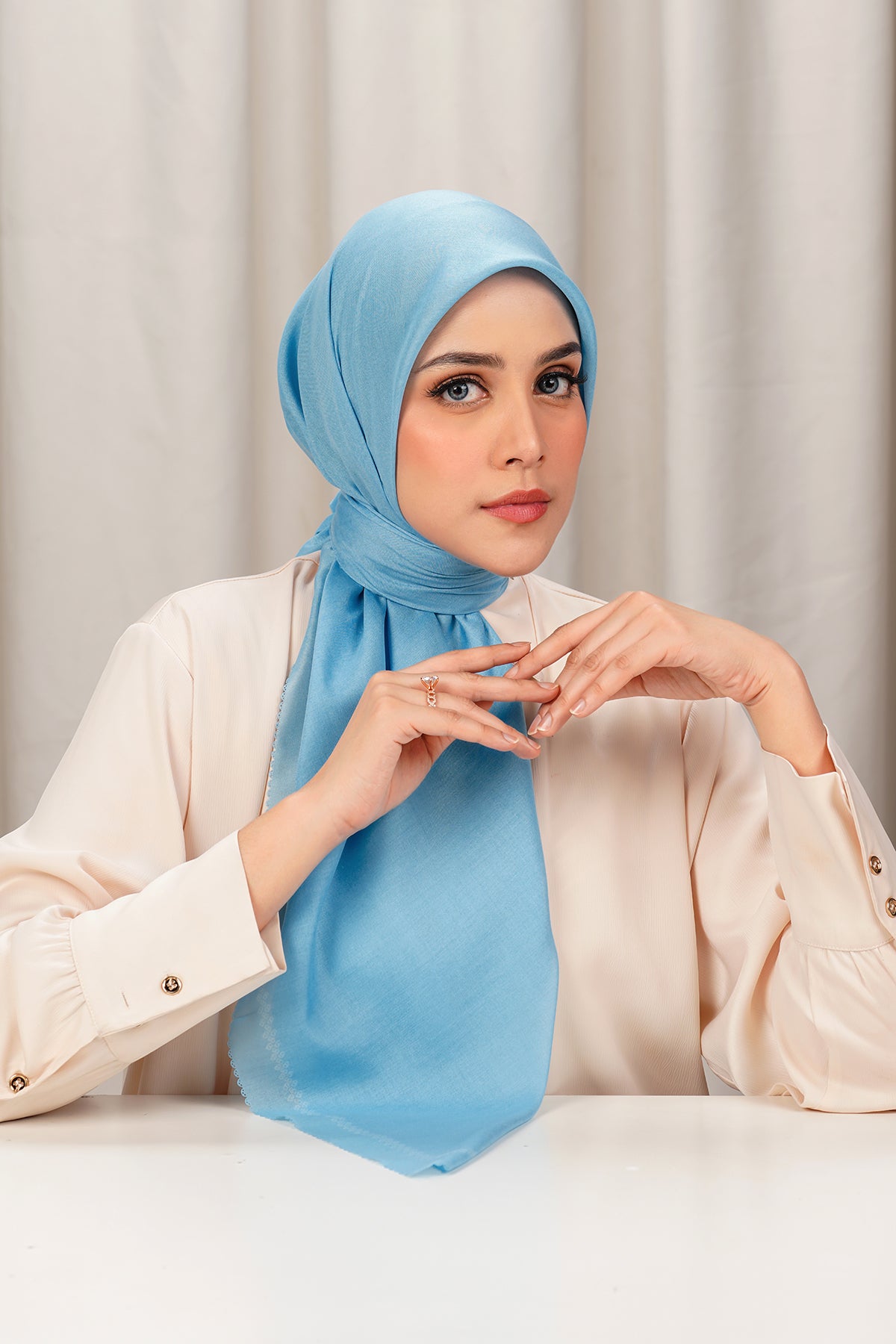 Today's Scarf - Sky Blue