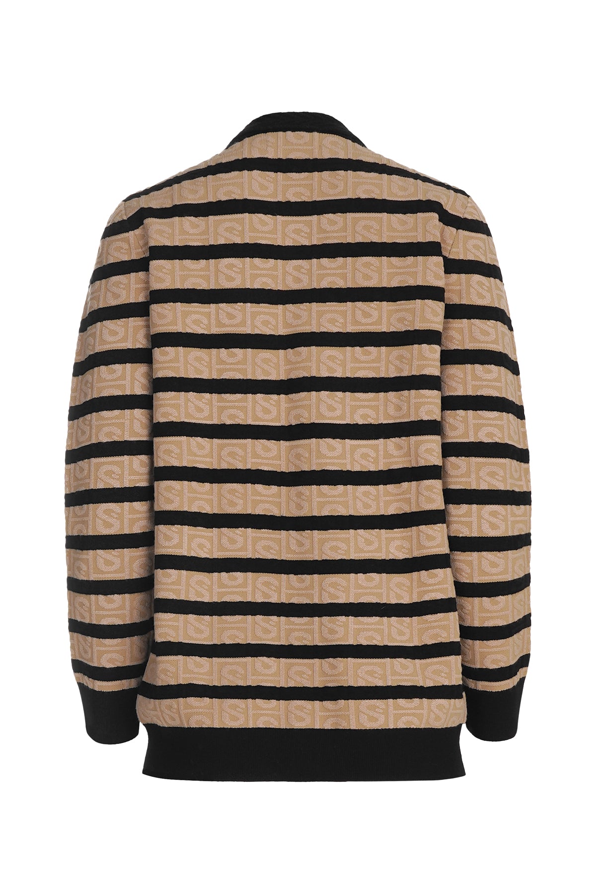 Barbara Monogram Cardigan - Brown