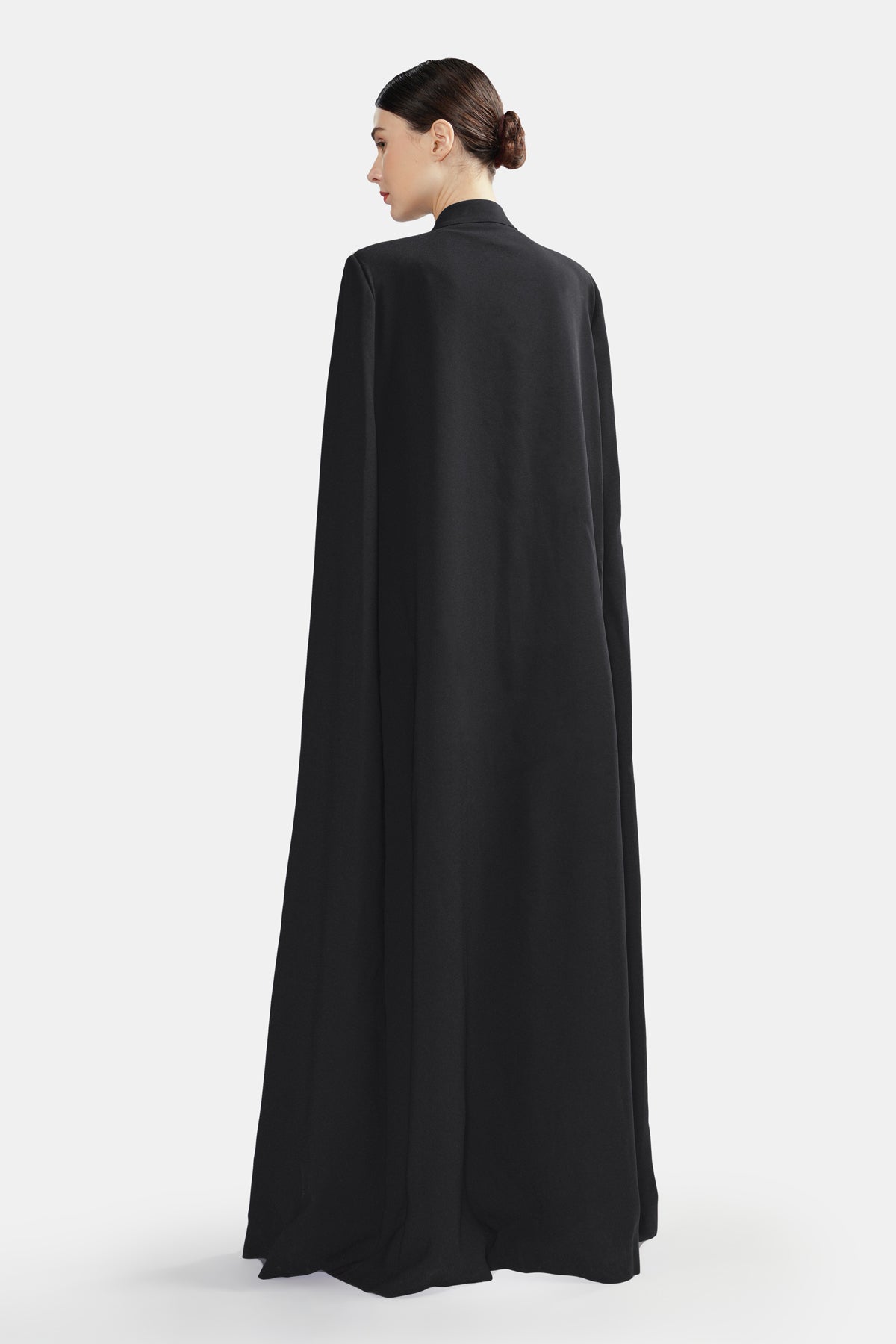 Bimu Cape Dress - Eclipse