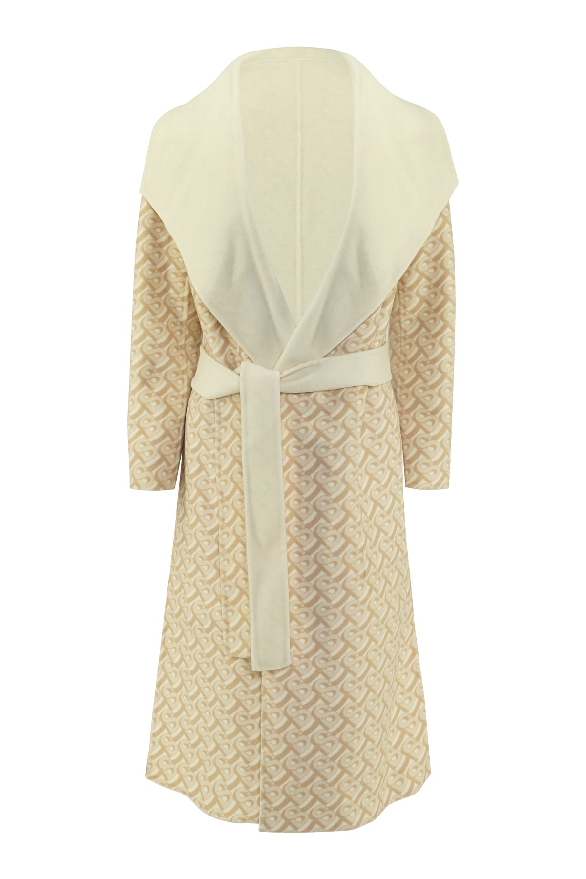 Bimu Double Face Coat - Antique White