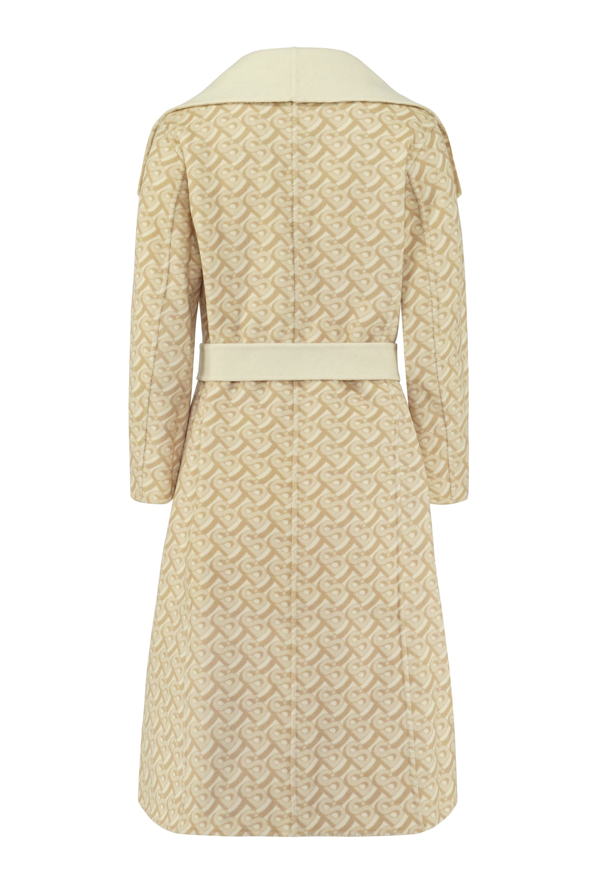 Bimu Double Face Coat - Antique White