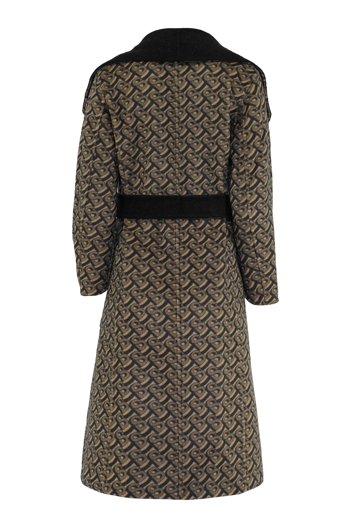 Bimu Double Face Coat - Black