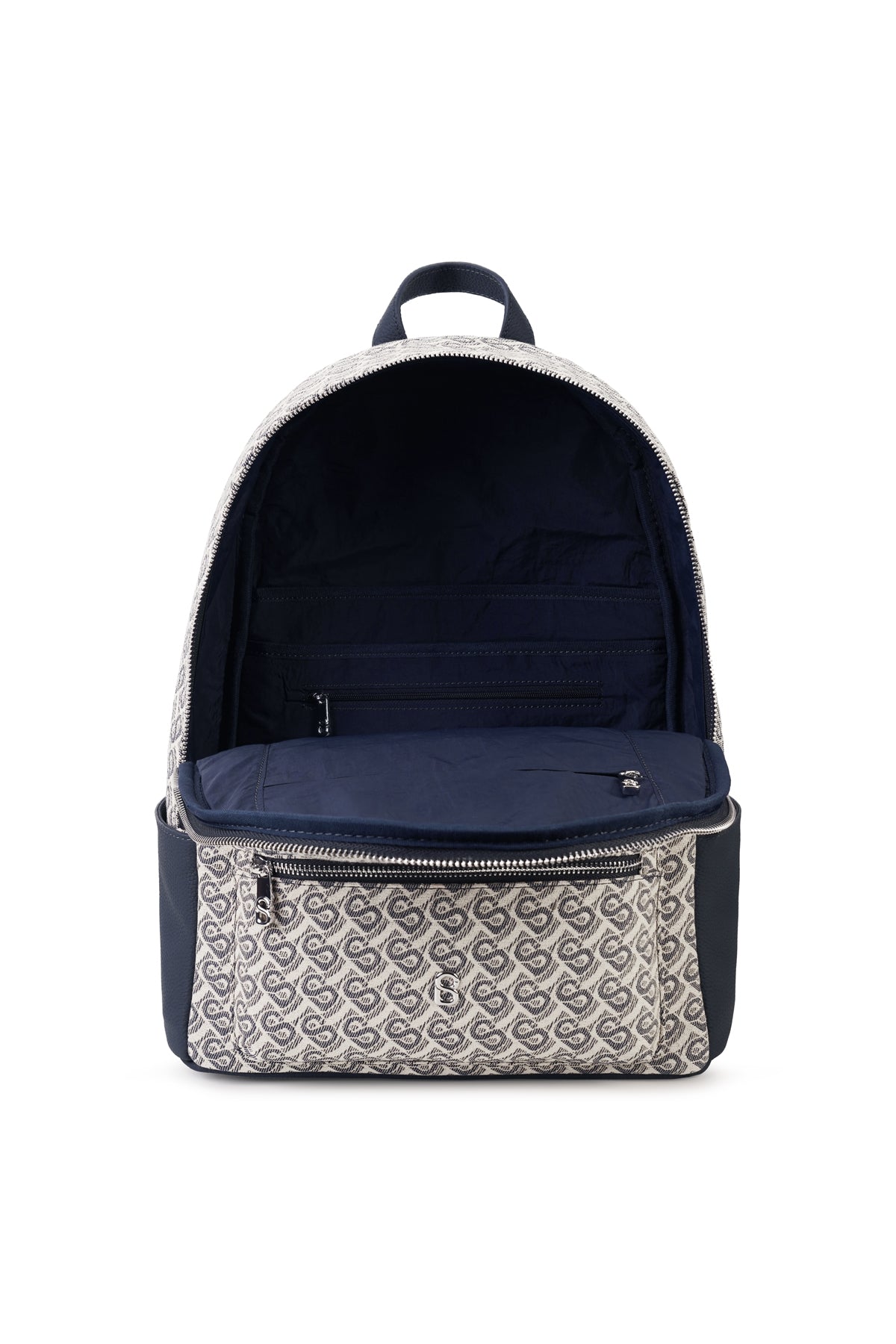 Bimu Jacquard Backpack Large - Navy