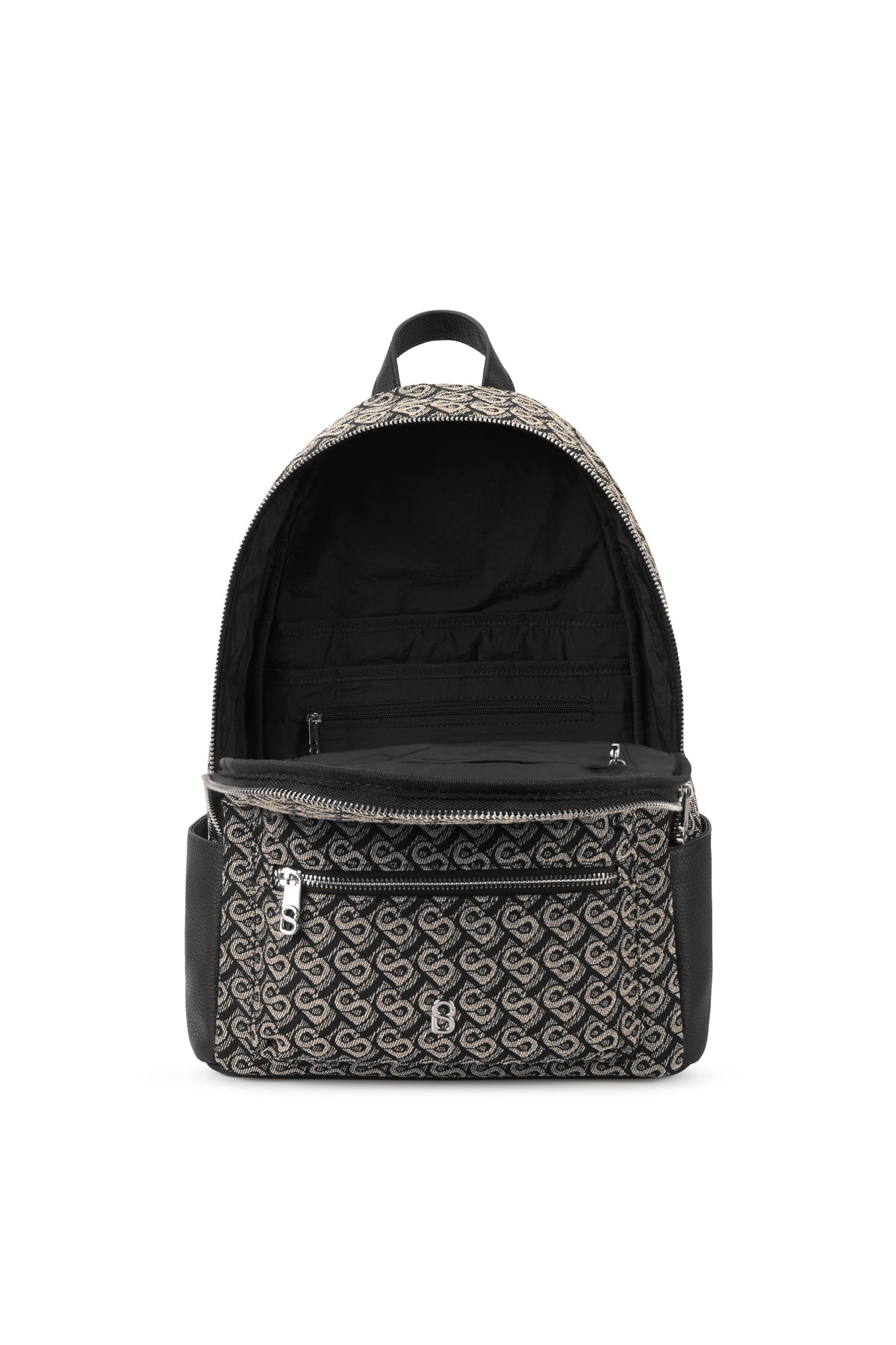 Bimu Jacquard Backpack Small - Black