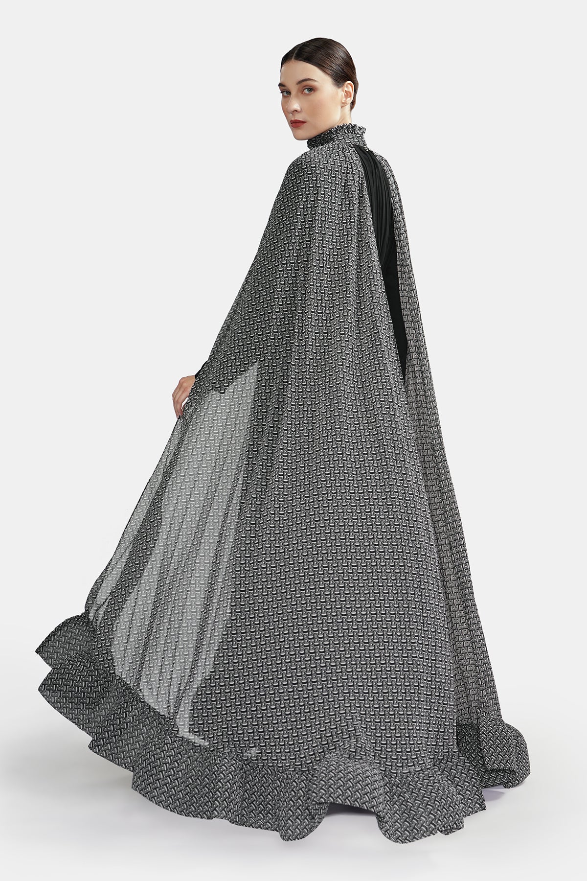 Bimu Pleated Dress - Eclipse