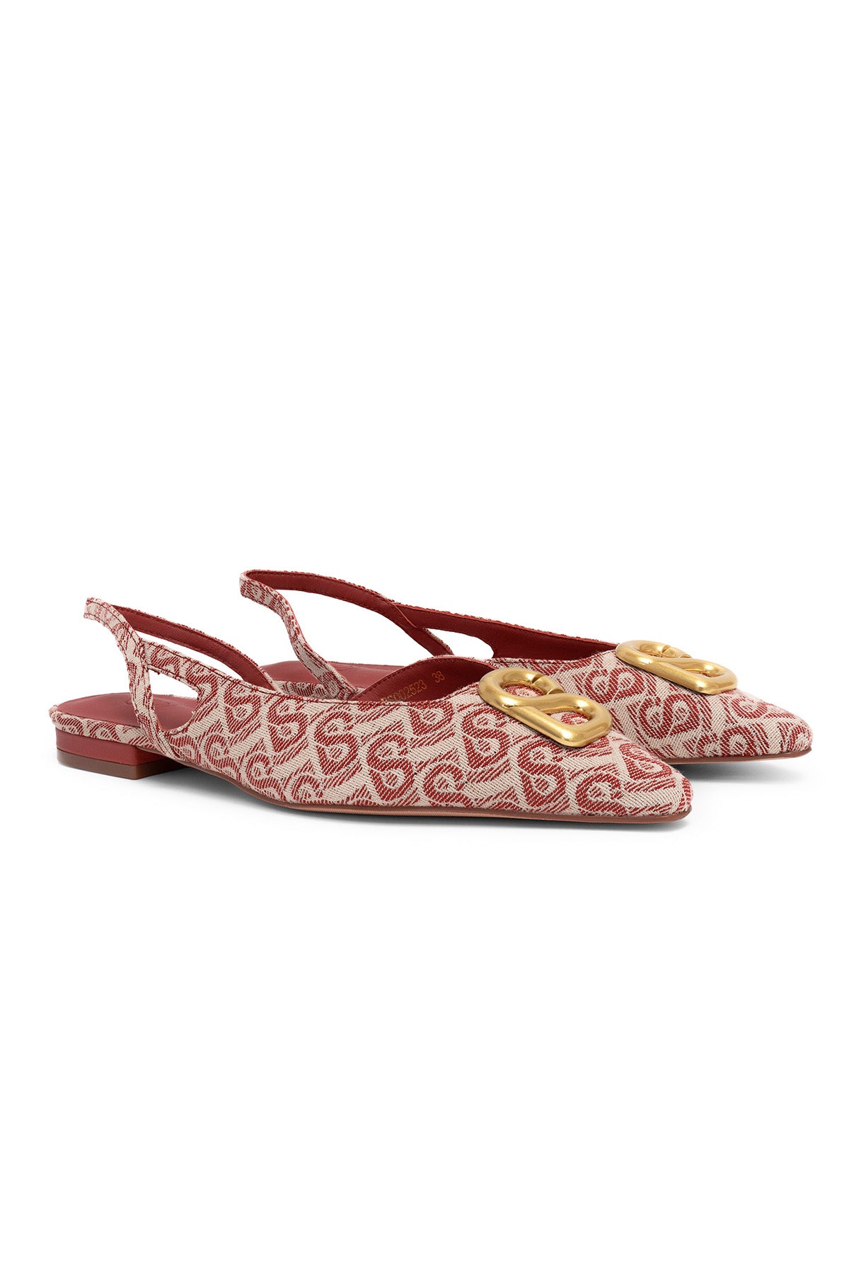 Bimu Slingback Shoes - Redwood