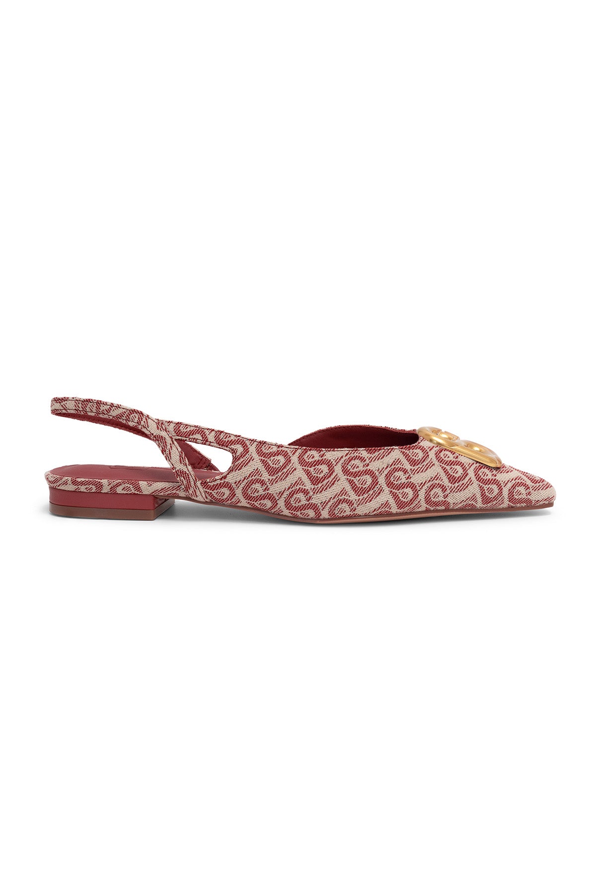 Bimu Slingback Shoes - Redwood