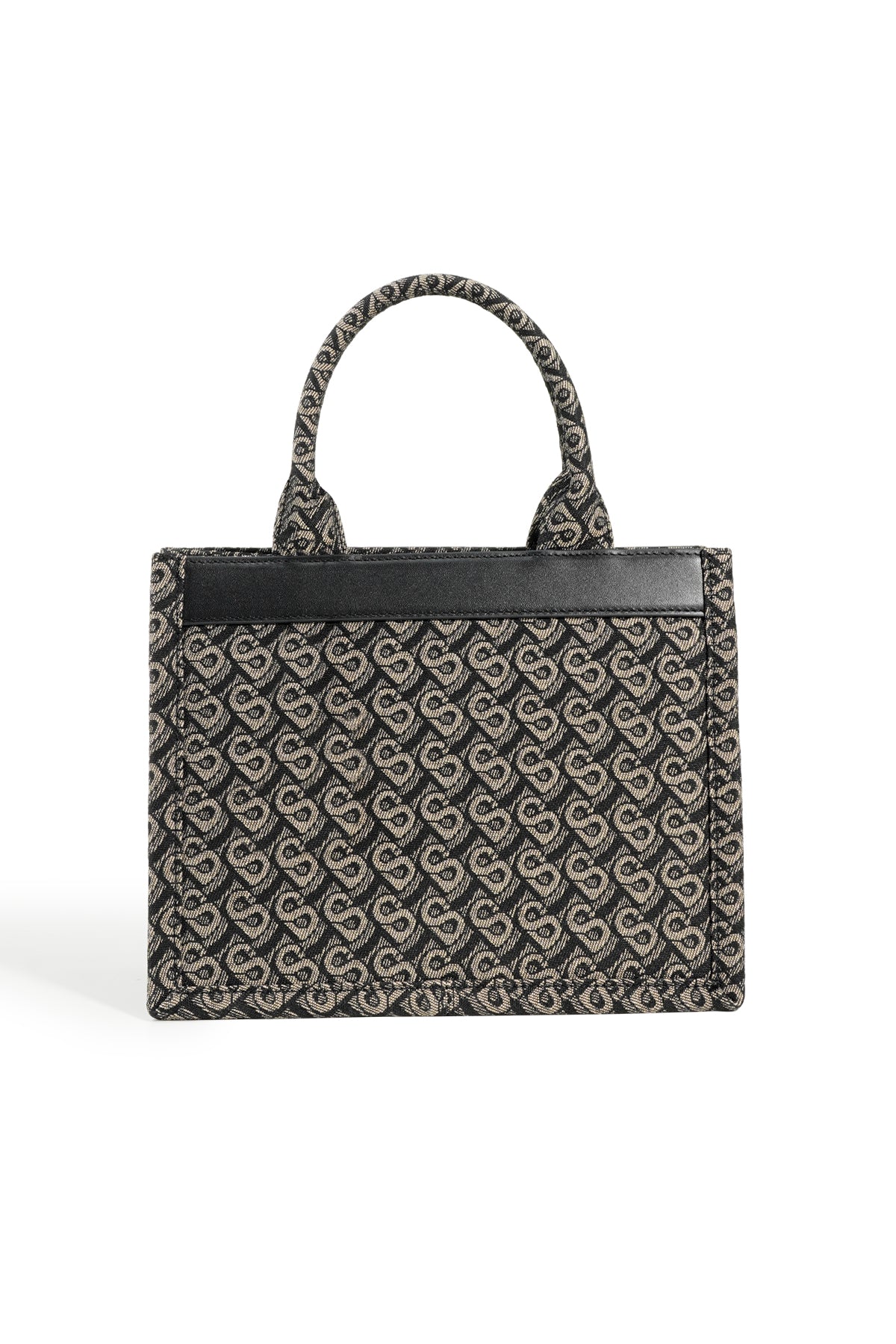 Bimu Jacquard Tote Bag Small - Black