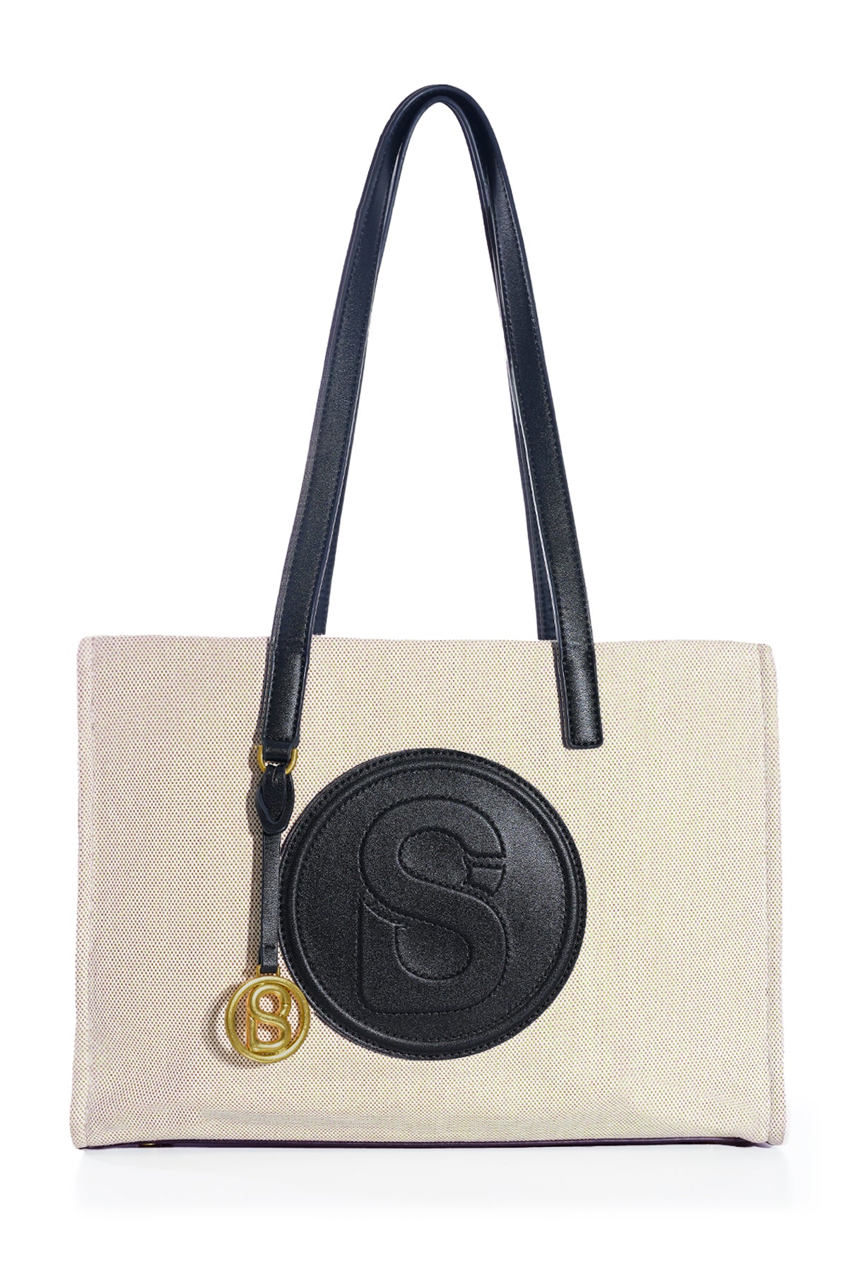 Buy Buttonscarves Aaliya Small Canvas Tote Bag - Black Online