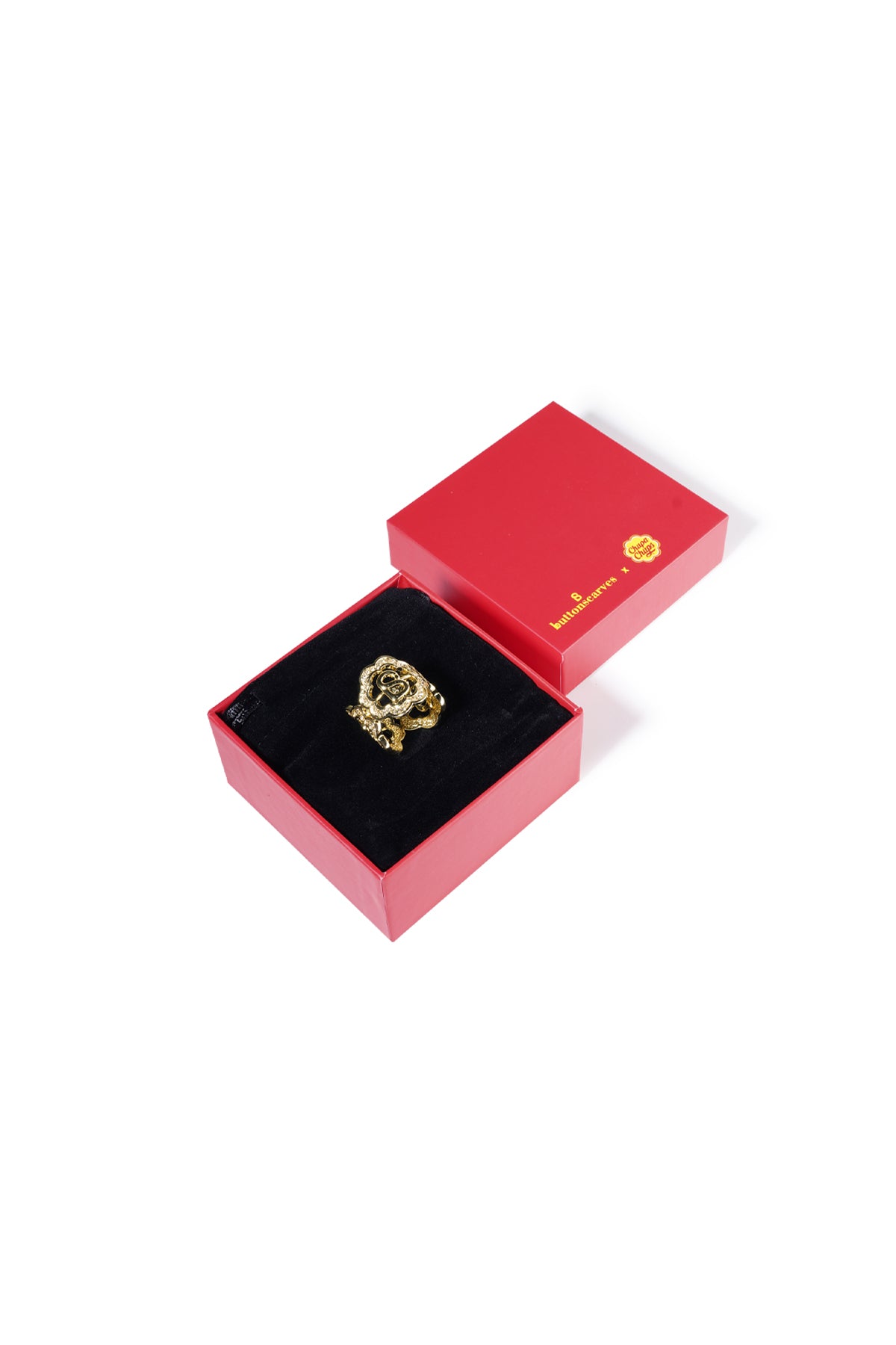 Daisy Round Brooch - Vanilla