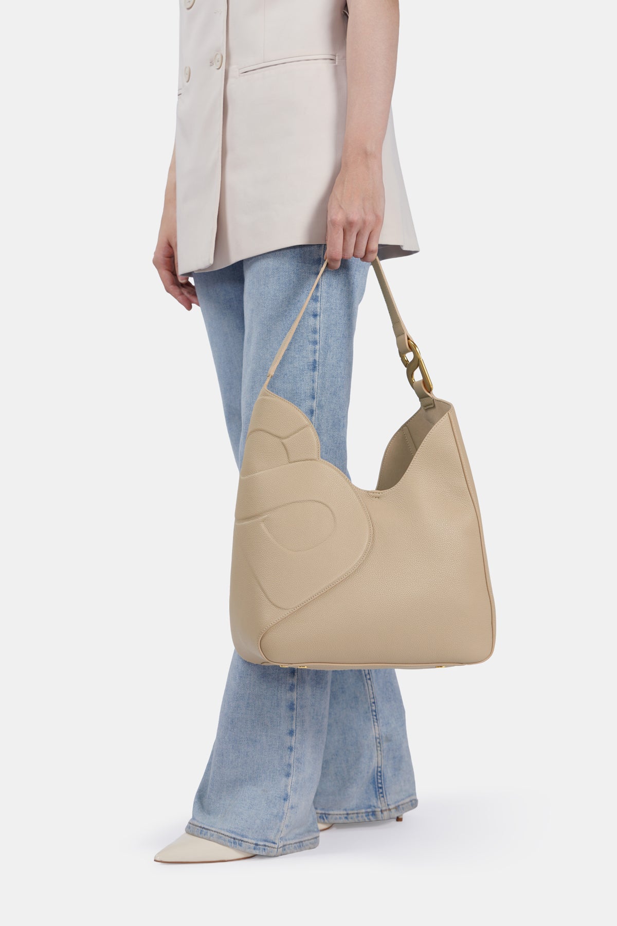 Britney Hobo Bag - Creta