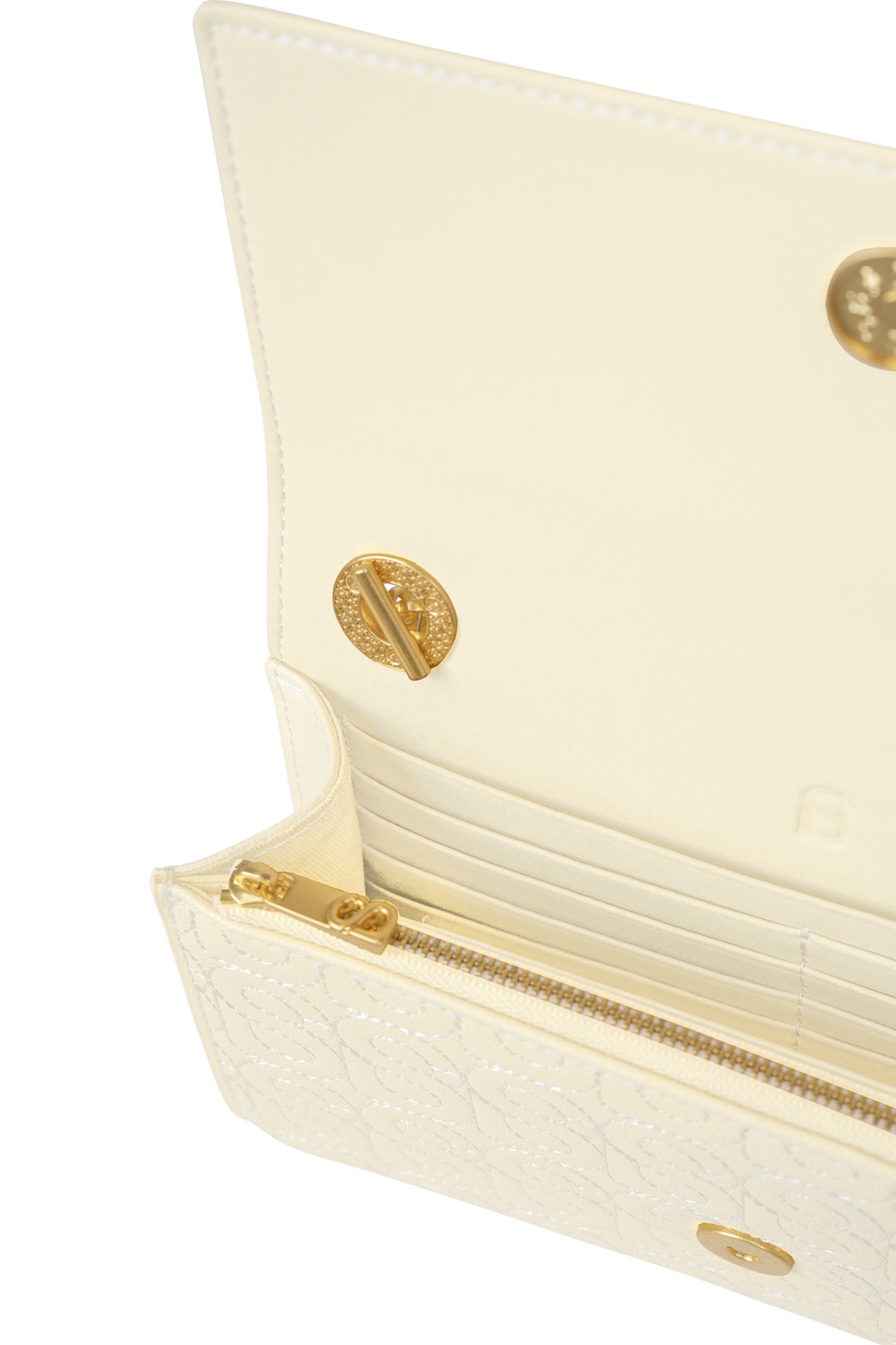 Luna Deri Zincirli Cüzdan - Tebeşir