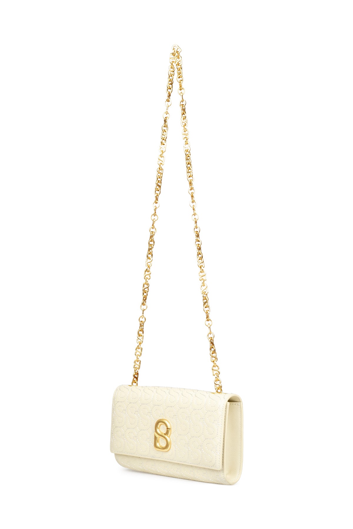 Luna Deri Zincirli Cüzdan - Tebeşir