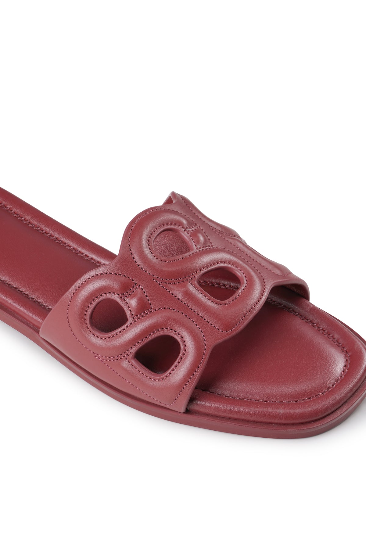 Clea Sandal - Bordo
