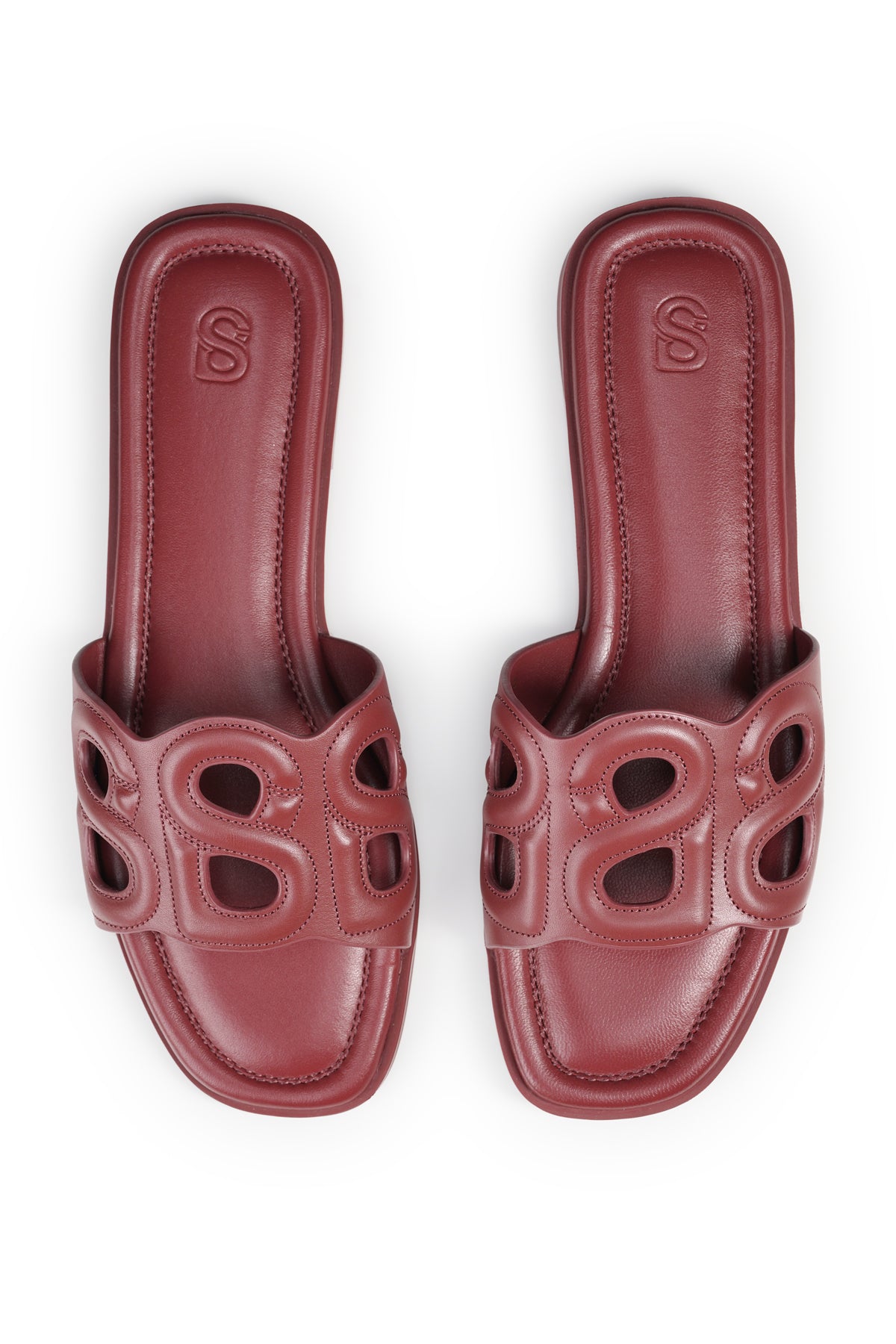 Clea Sandal - Bordo