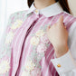 Lavina Embroidery Shirt - Pink