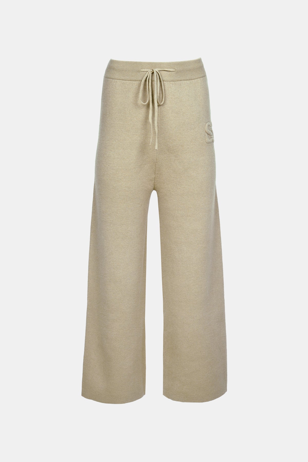 Deux Knit Pants - Brown