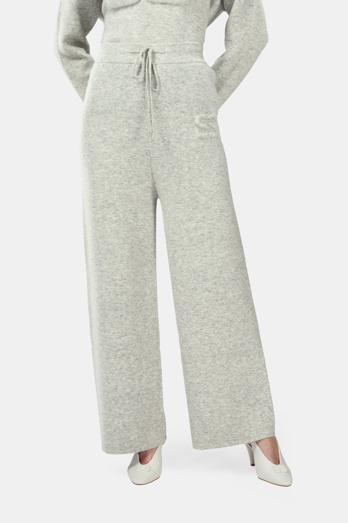Deux Knit Pants - Misty Grey
