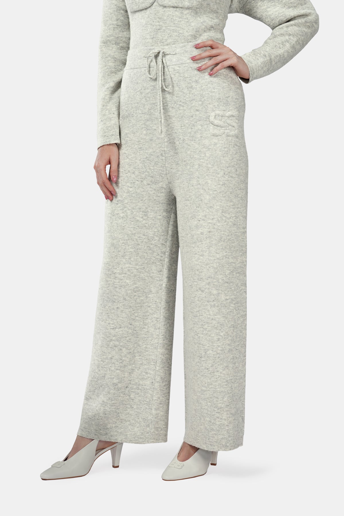 Deux Knit Pants - Misty Grey