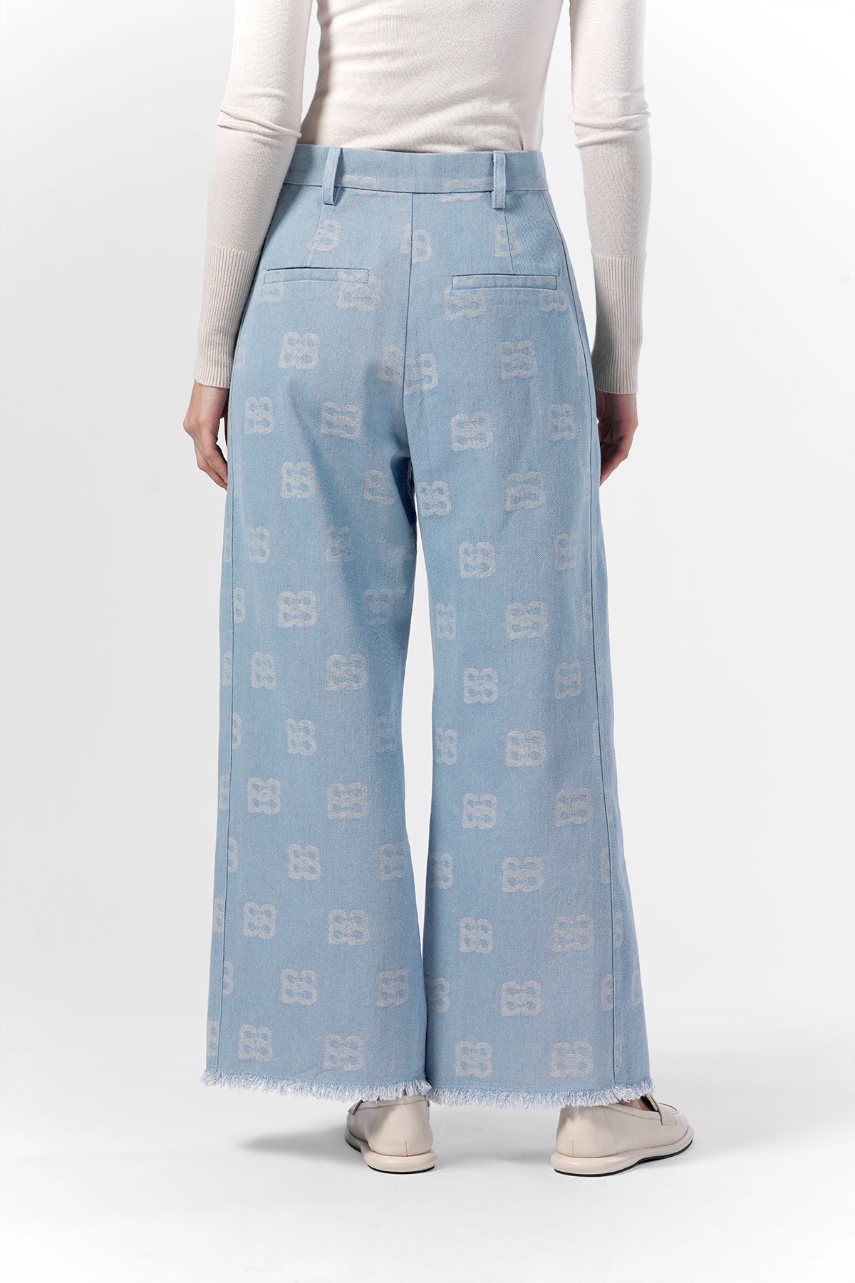 Deux Denim Pantolon - Mavi