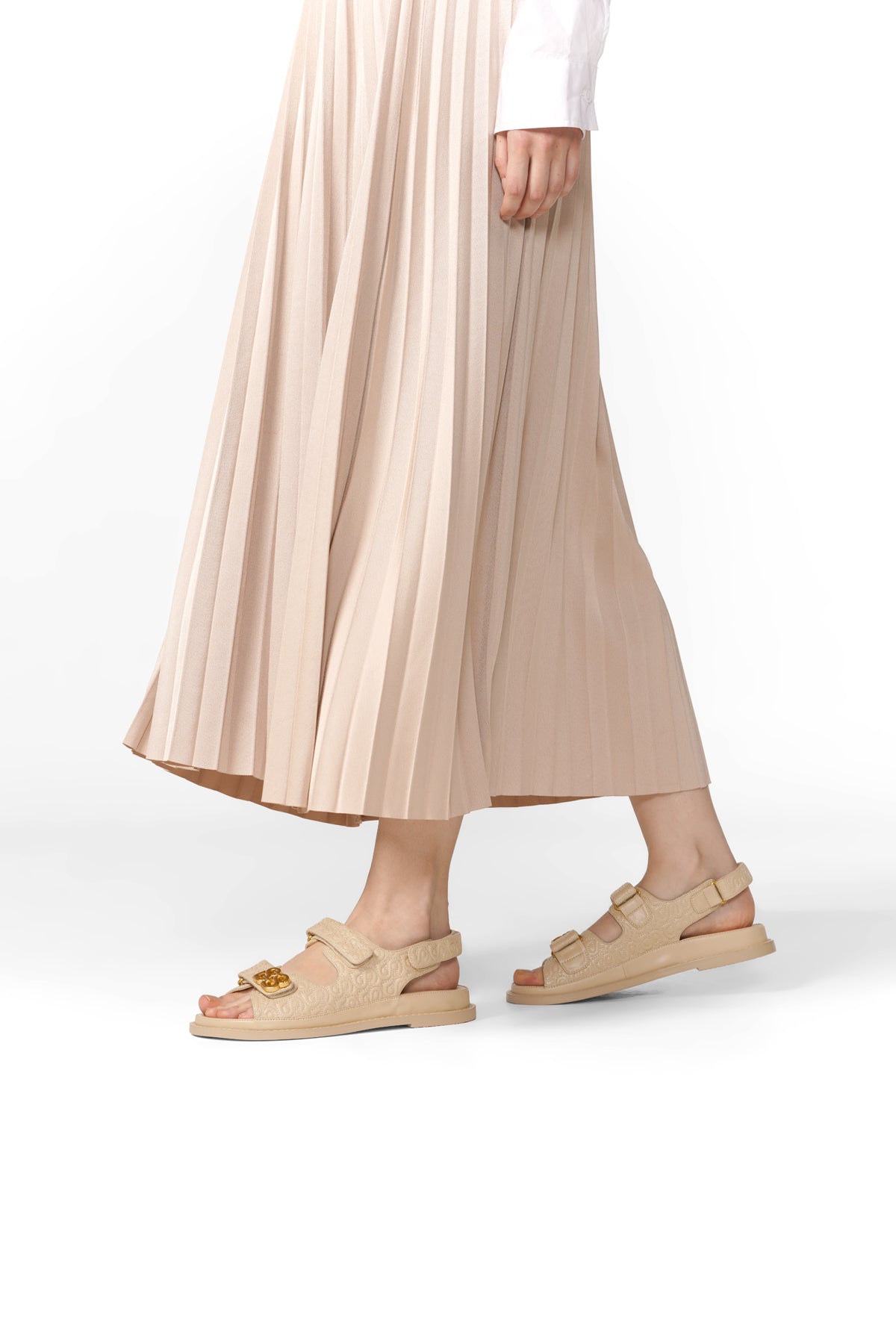 Deux Double Strap - Beige