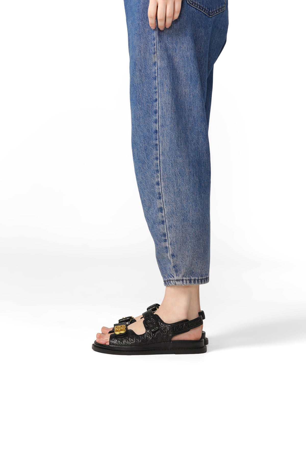 Deux Double Strap - Black