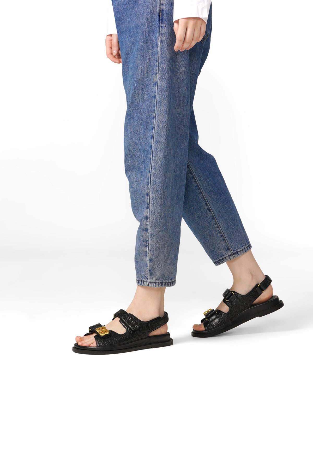 Deux Double Strap - Black