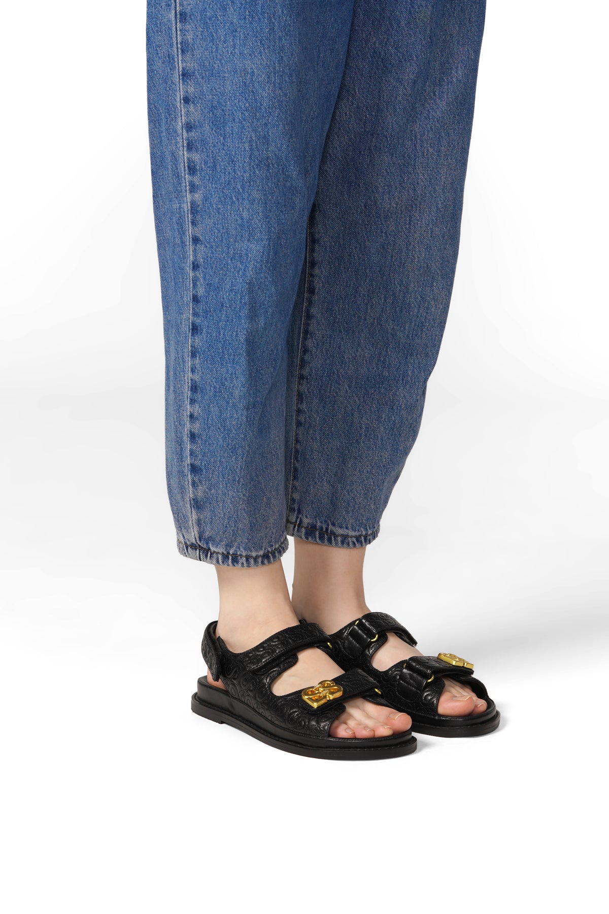 Deux Double Strap - Black