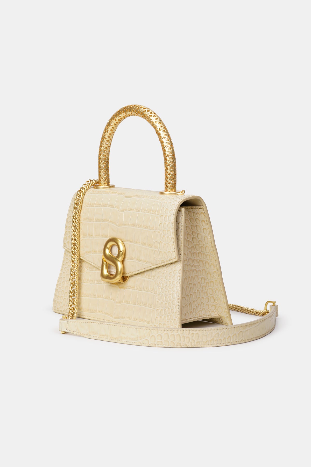 Diana Top Handle Bag - Sand