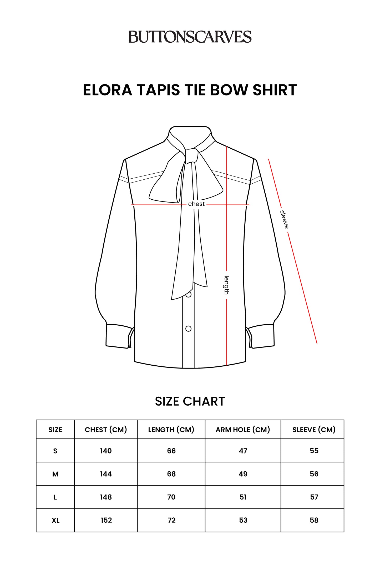Elora Tapis Tie Bow Shirt - Jasmine