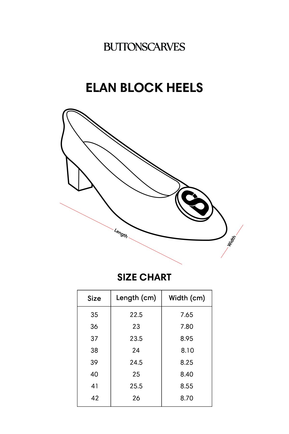 Elan Block Heels - Blue