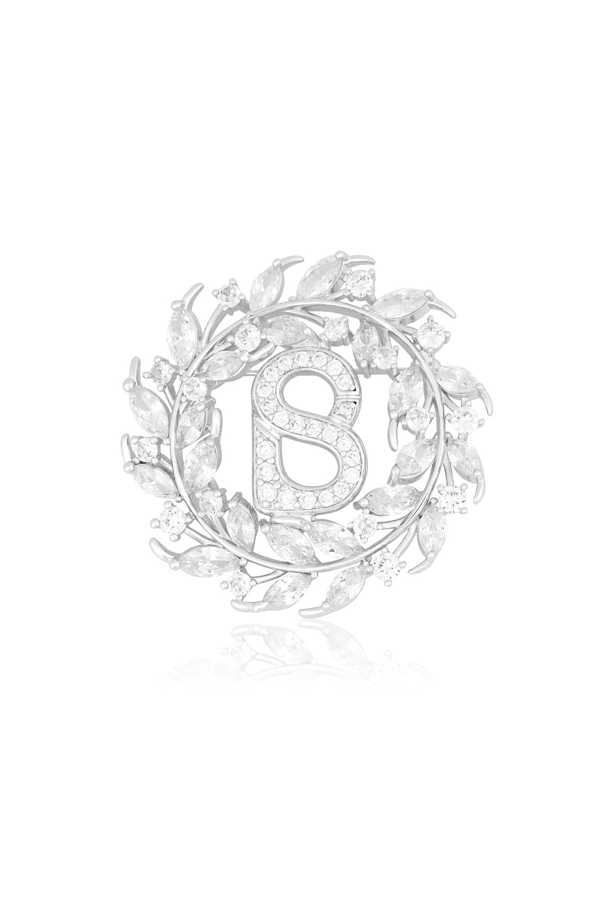 Elodie Brooch - Silver