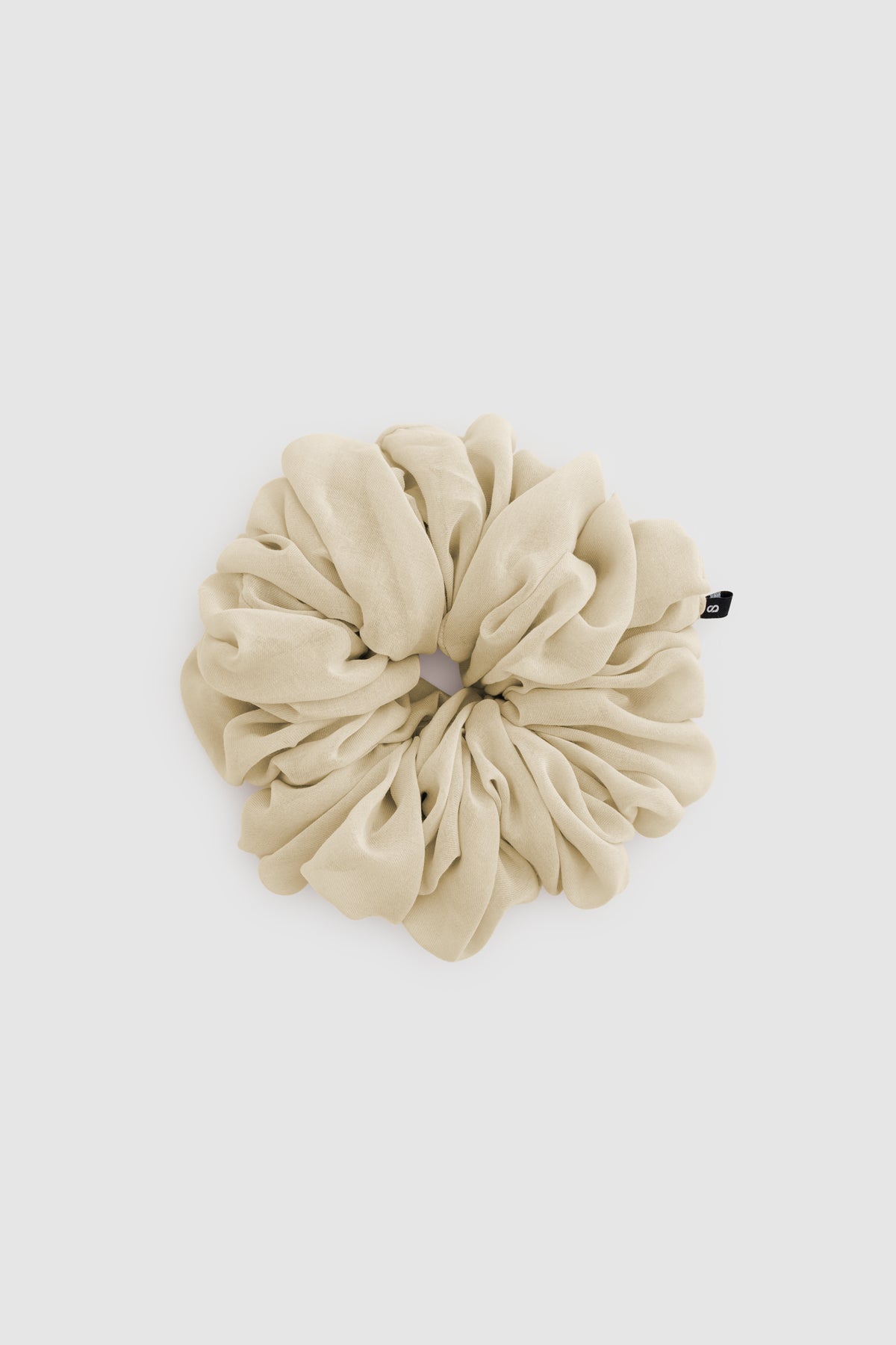 Everyday Twill Scrunchie - Gravel