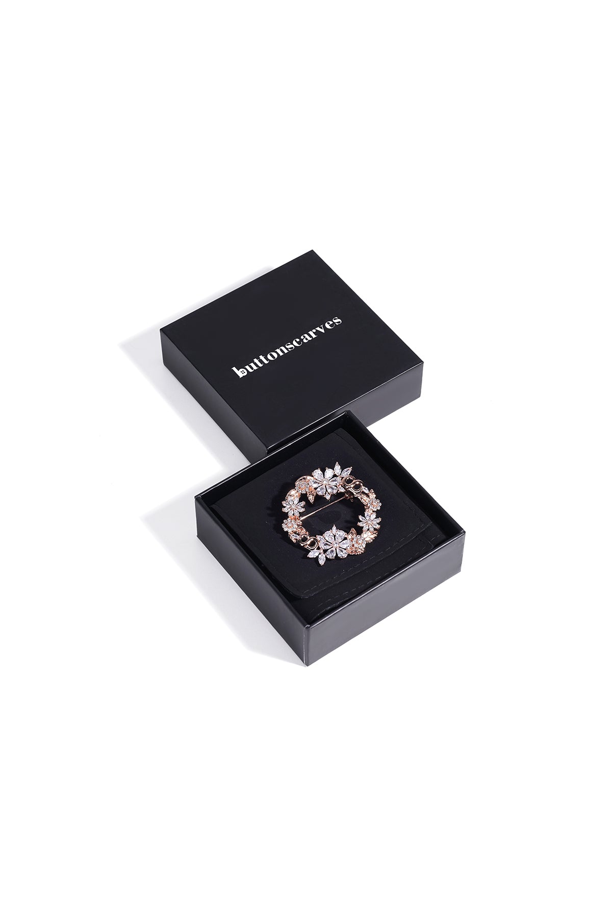 Floryn Brooch - Rose Gold