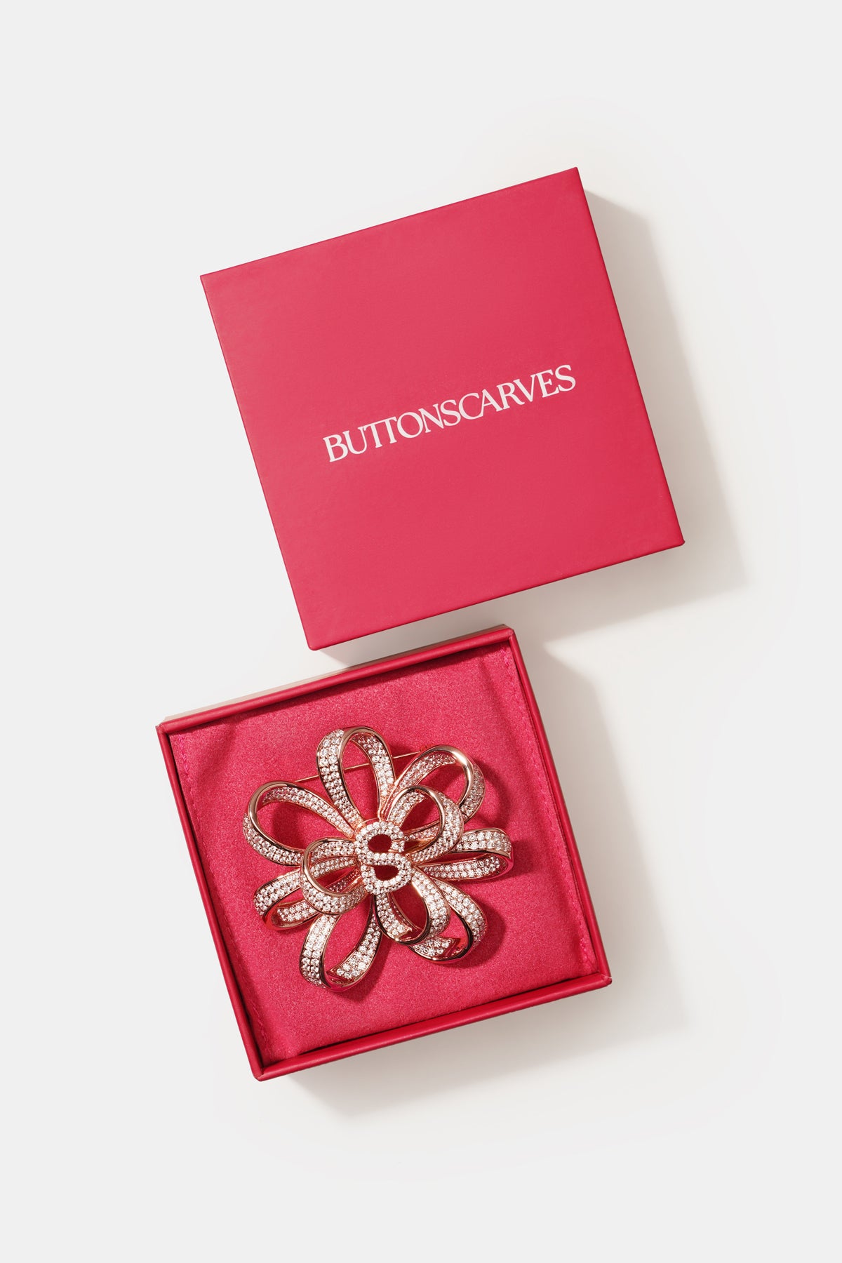 Florence Brooch - Rose Gold