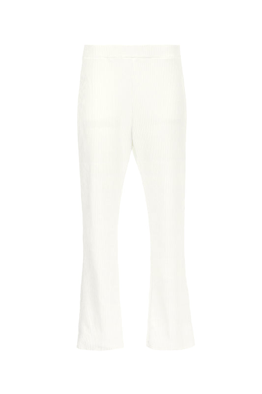 Havana Knit Pants - White
