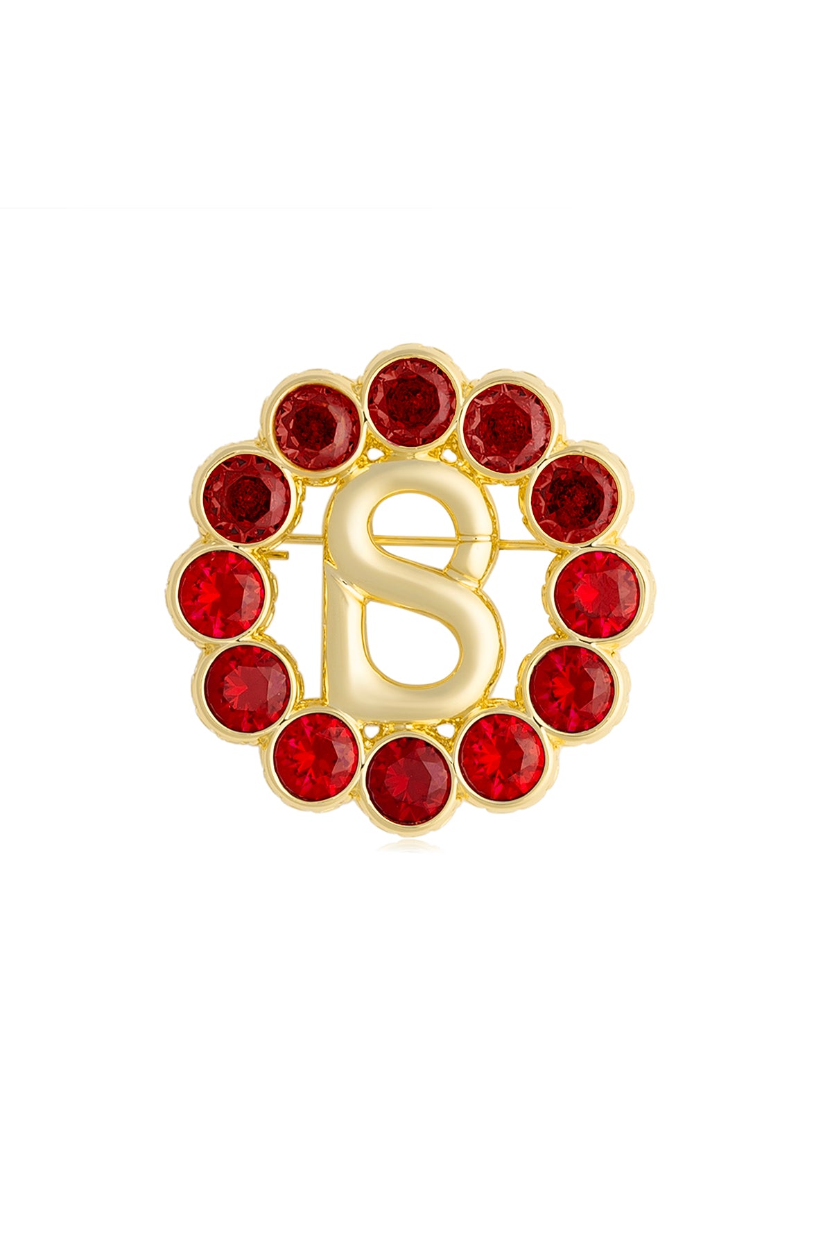 Helena Brooch - Red