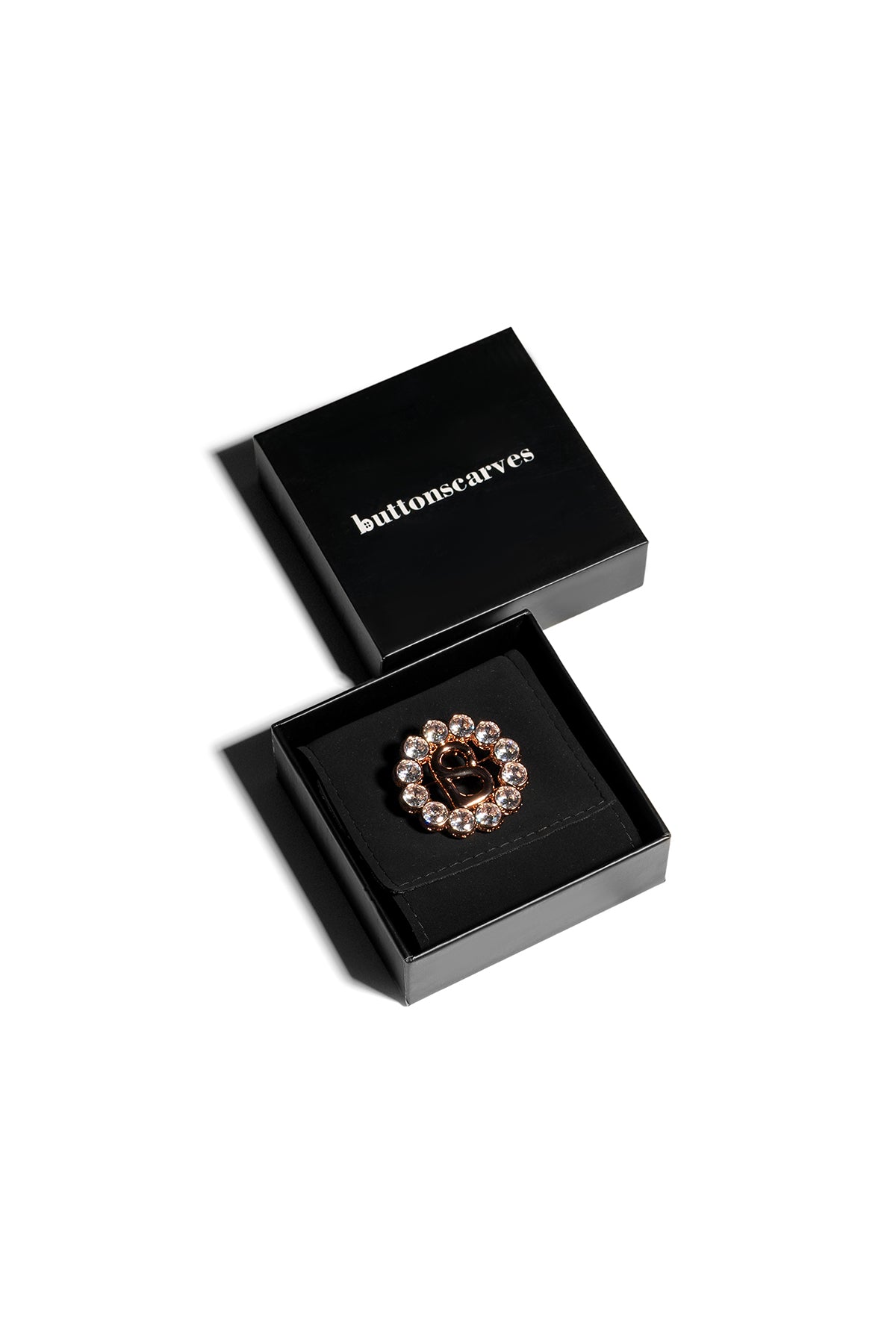 Helena Brooch - Rose Gold