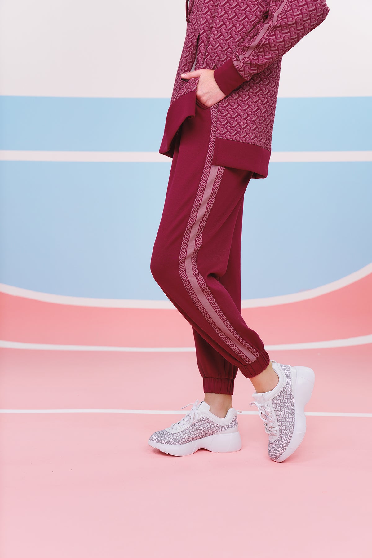 Athleisure Jogger - Magenta